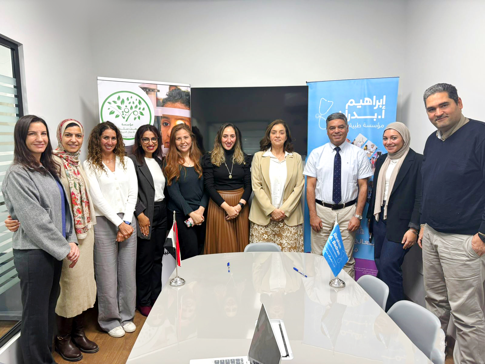 بروتوكول تعاون بين مؤسسة مرفت سلطان و مؤسسة إبراهيم بدران